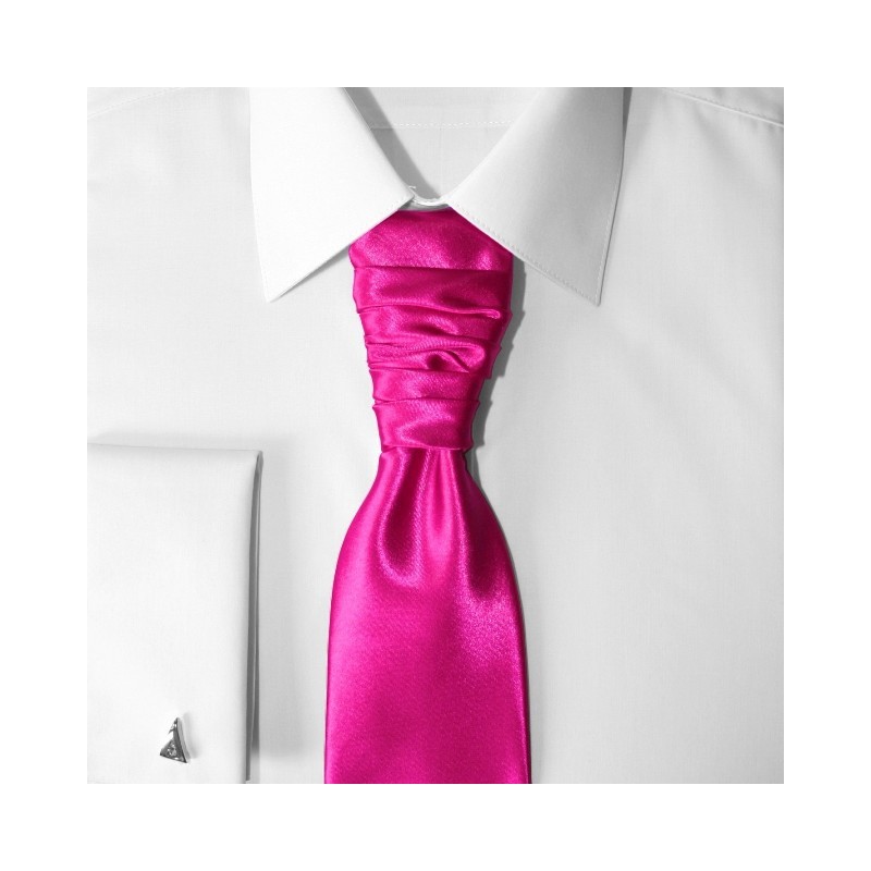 Francúzska kravata cyklámenová