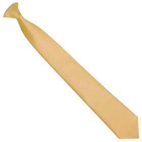 Detská kravata zlatá svetlá