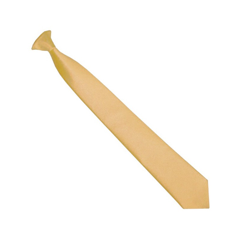 Detská kravata zlatá svetlá