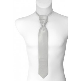 Striebornosivá francúzska kravata