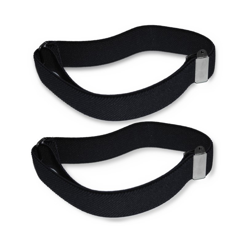 Elastické pásky na rukávy čierne