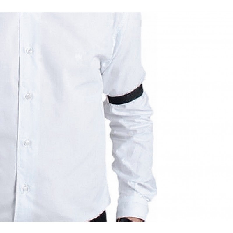 Elastické pásky na rukávy čierne