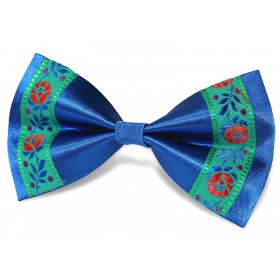 Modrý motýlik so zelenou krojovkou BWT