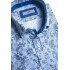 Košeľa slim fit svetlomodrá kvetovaná