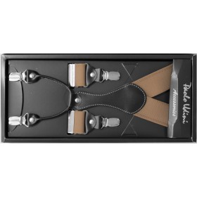 Traky béžové s elegantným upínaním