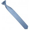 Detská kravata prúžkovaná modrá