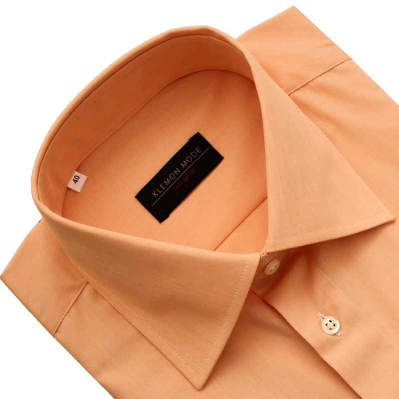 Oranžová košeľa Klemon Fashion Exclusive collection