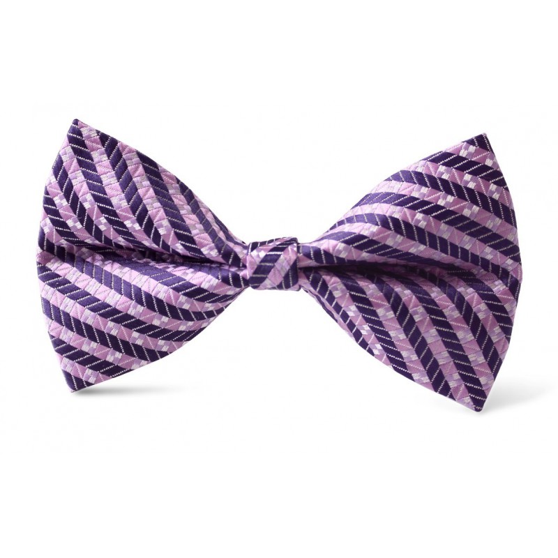 Detský motýlik fialovo-baklažánový BWT