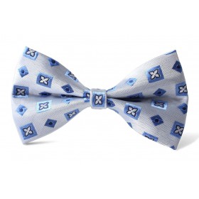 Detský motýlik svetlomodrý so vzorom BWT