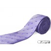 fialová kravata paisley