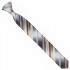 Detská kravata béžovo-hnedá prúžkovaná
