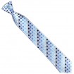Detská kravata kockovaná svatlomodrá