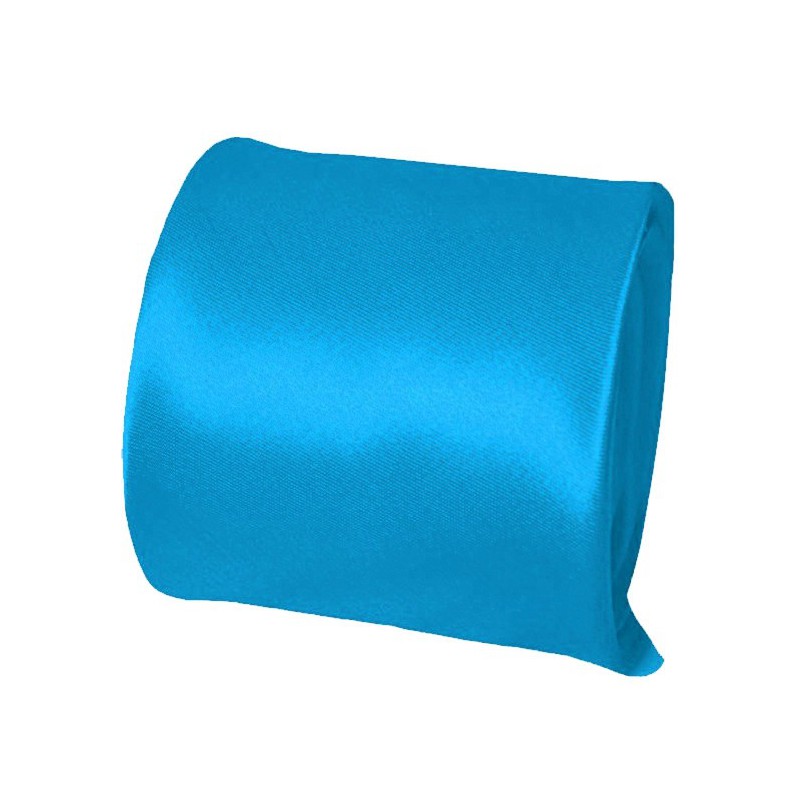 tyrkysová kravata s vreckovkou