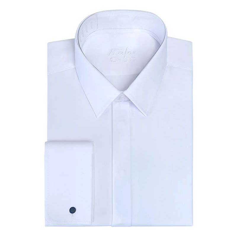 Luxusná košeľa na manžetové gombíky slim fit Trafox