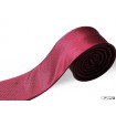 Bordová kravata slim štruktúrovaná
