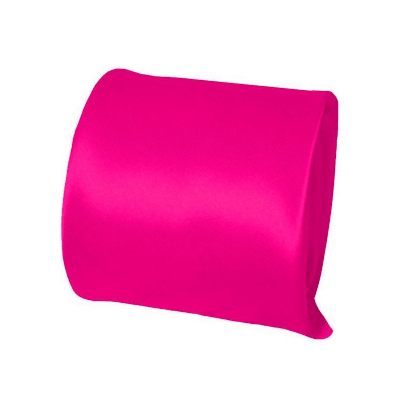 cyklámenová svadobná kravata s vreckovkou