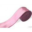 pastelová ružová kravata slim