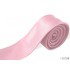 Pastelová ružová slim kravata