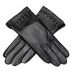 Kožené rukavice dámske kožušinová podšívka elegantný vzor Prius Lux