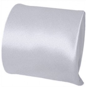 Strieborná hladká kravata