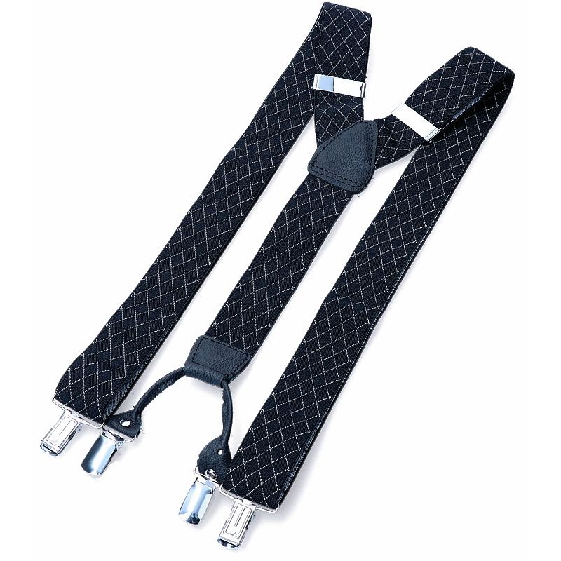 kárované traky čierne