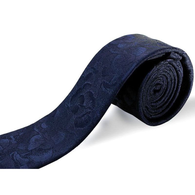 kvetovaná kravata modrá