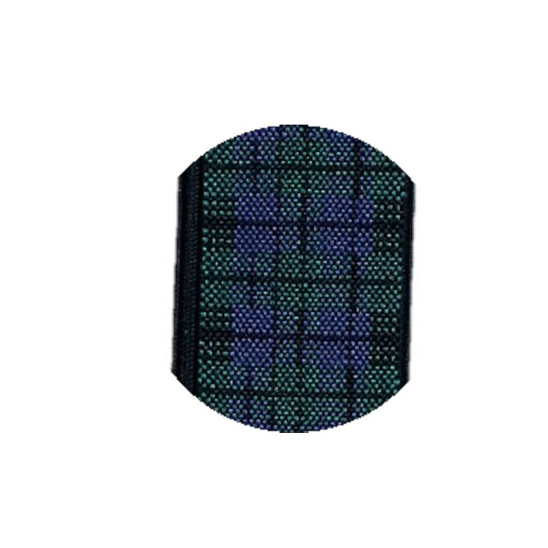 Vzorované traky modro-zelené káro VINCITORE