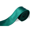 Smaragdová úzka kravata
