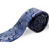 Modrá kravata paisley jeans-parížska modrá slim
