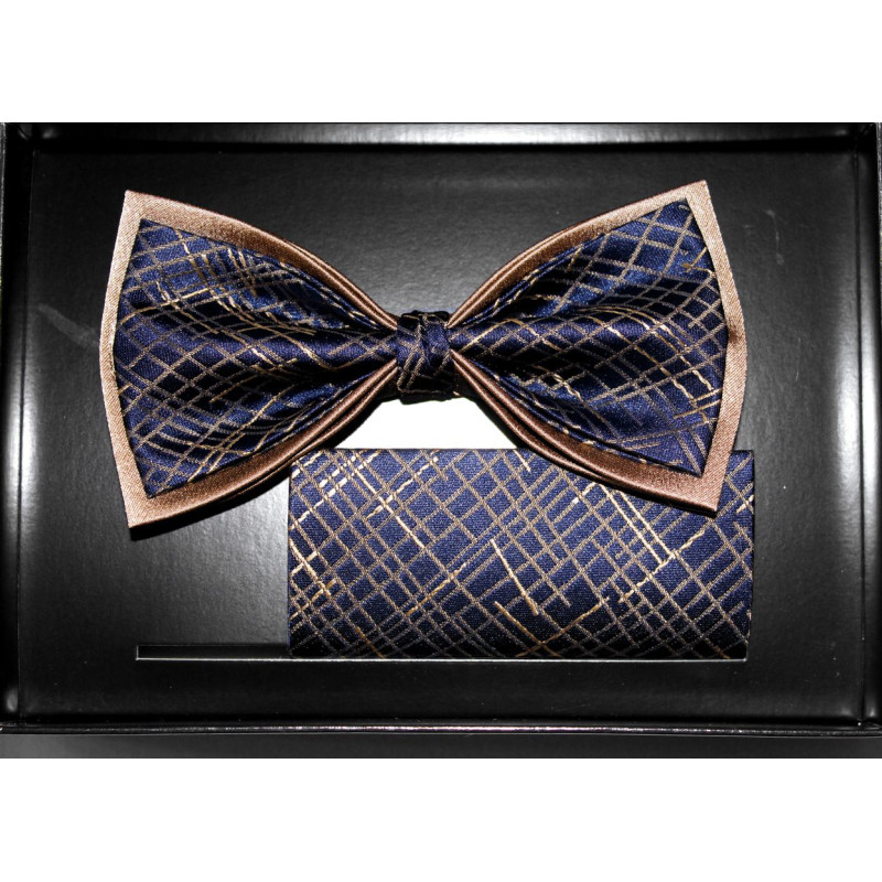 modro-zlatý motýlik