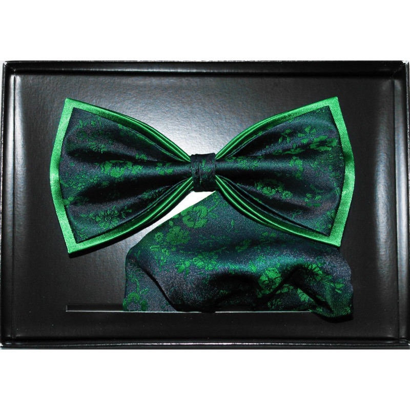 zelený motýlik kvetovaný