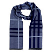 Pánsky šál modré káro