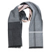 Pánsky šál béžovo-grafitový