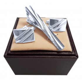 Manžetové gombíky s kravatovou sponou