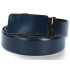 kožený opasok modrý