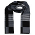Pánsky šál obojstranný grafitový vzor