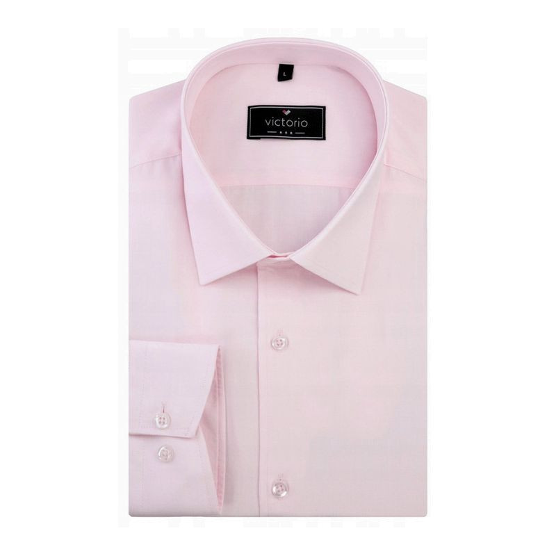 púdrová ružová košeľa