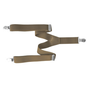 detské traky hnedé