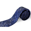 Kravata parížska modrá paisley