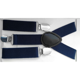 Detské traky tmavomodré