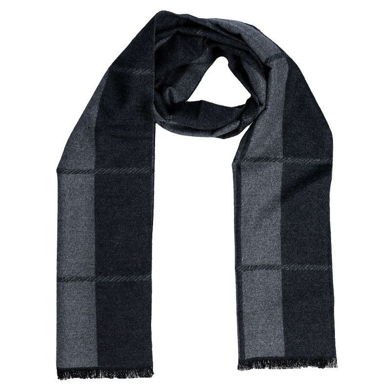 grafitový pánsky šál