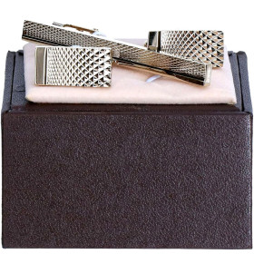 zlaté manžetové gombíky set