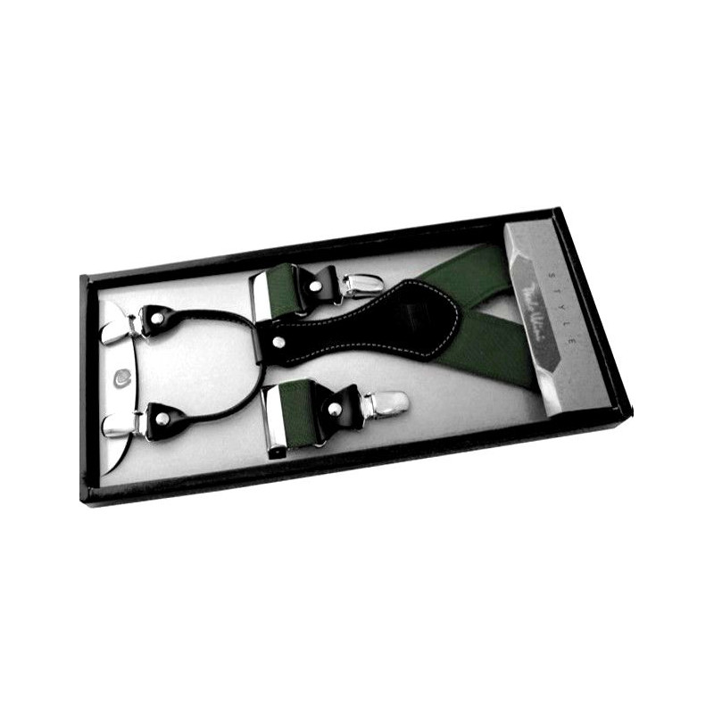 Tmavozelené traky exkluzívne poľovnícka zelená