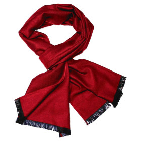 bordový pánsky šál