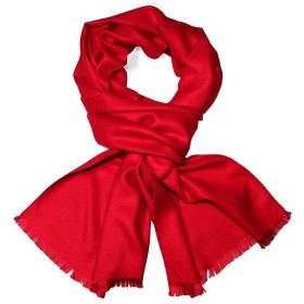 červený šál pánsky