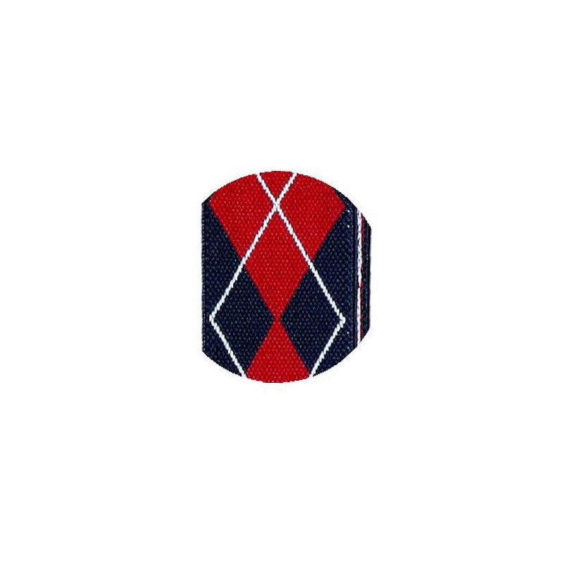 Tmavomodré traky s červeným károm VINCITORE