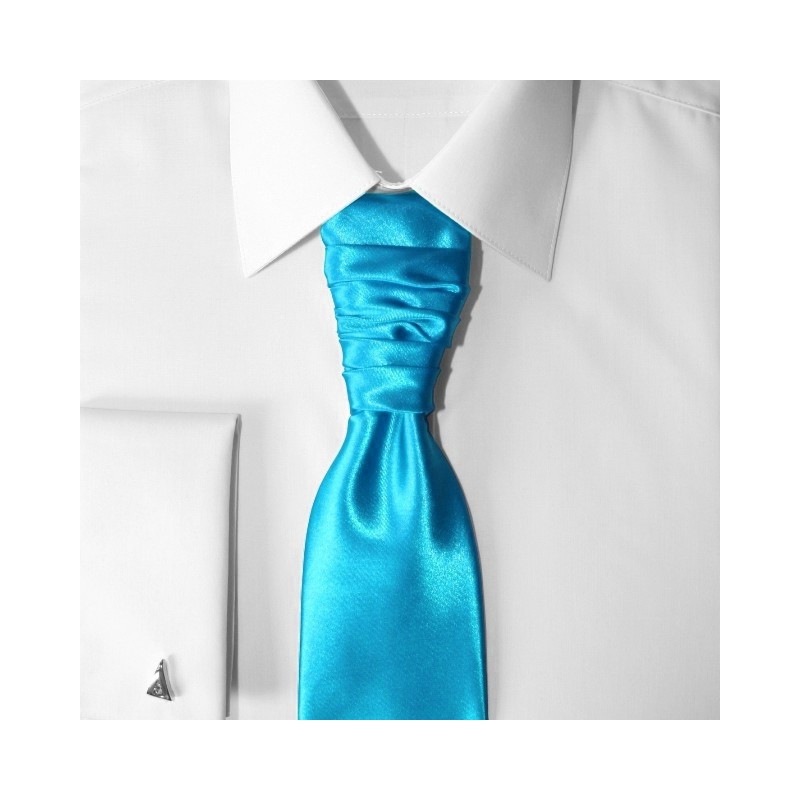 Tyrkysová francúzska kravata