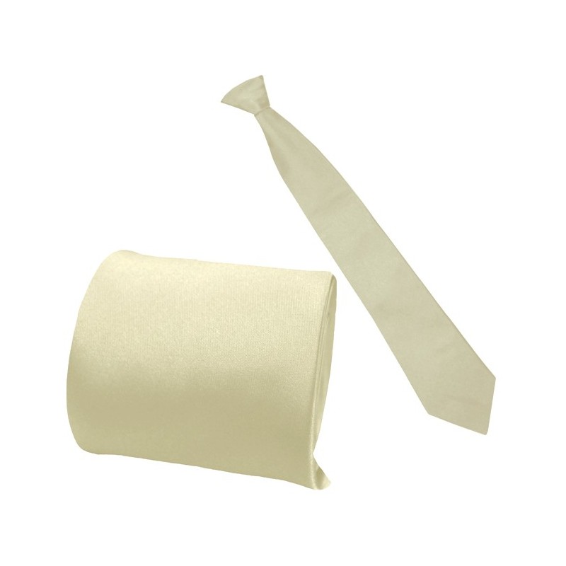 Kravata chlapčenská a pánska smotanová