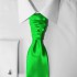 Francúzska kravata s vreckovkou zelená