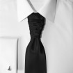 Francúzska kravata čierna